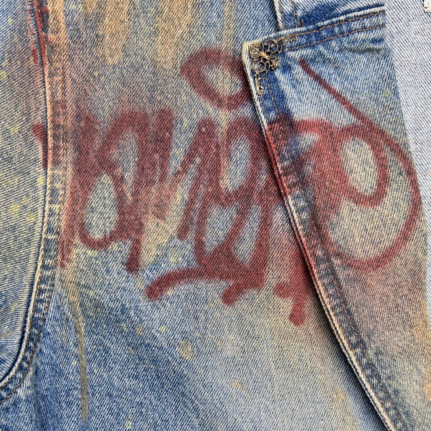 "AMORE" Jeans Jacke