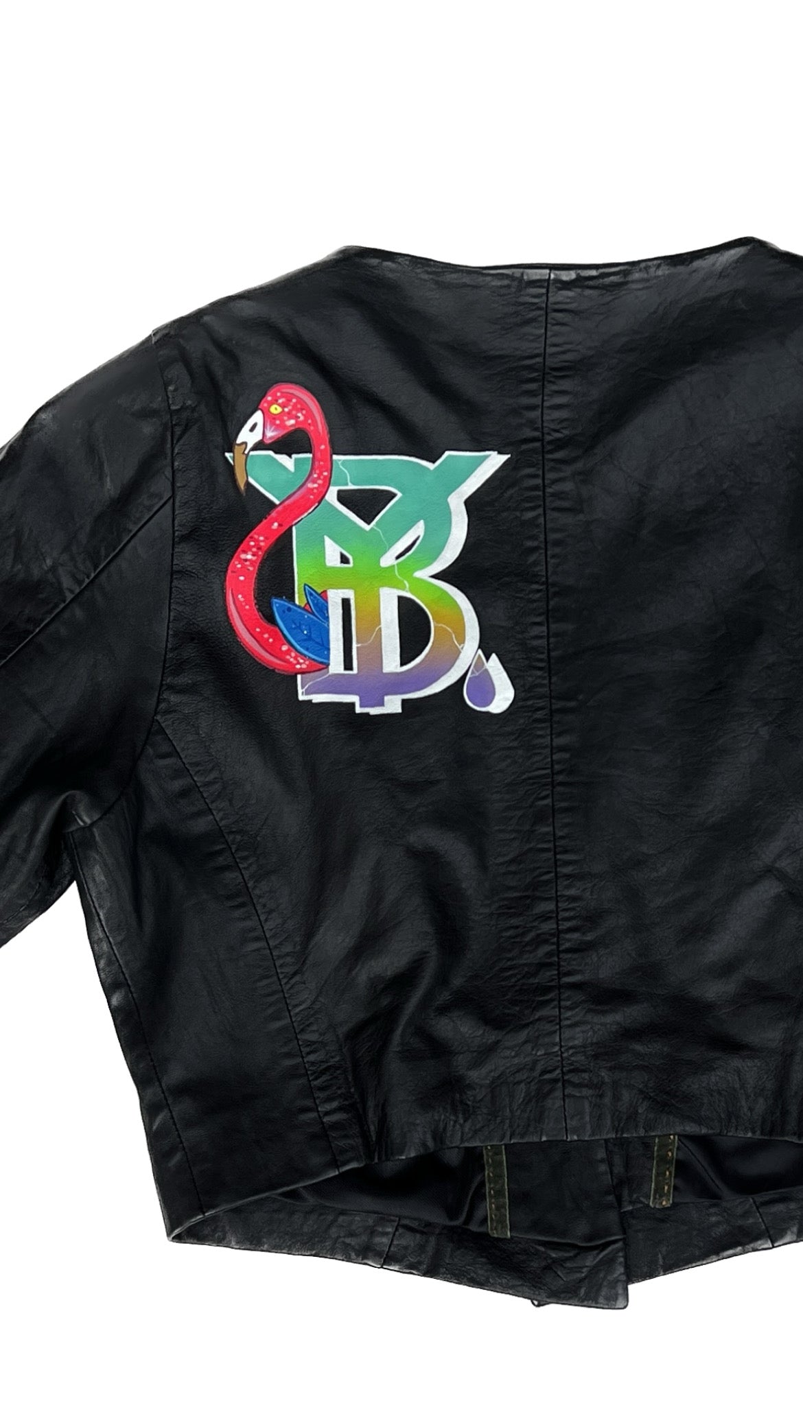 Lederjacke "BEACH CLUB BERLIN"