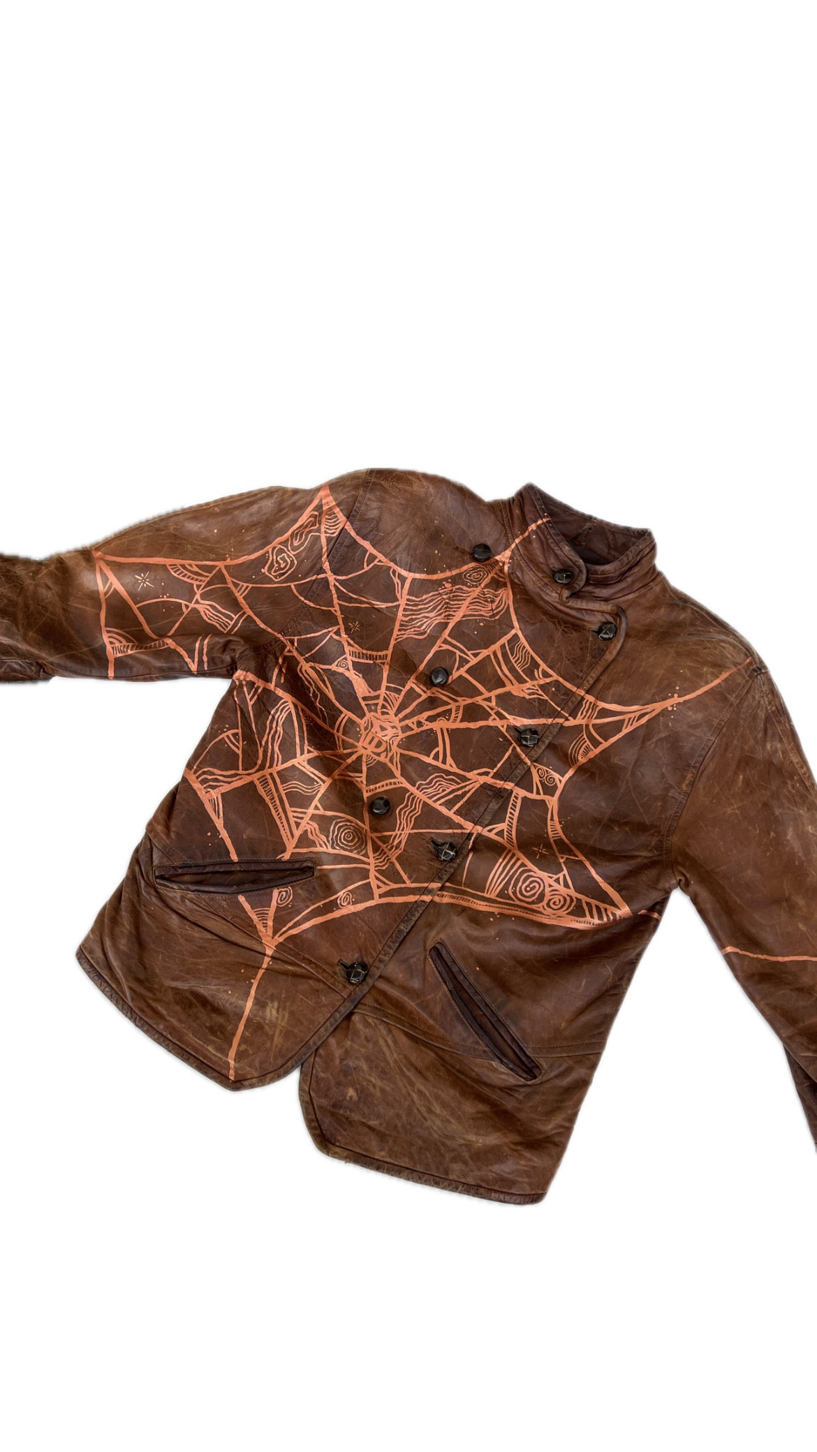 Lederjacke "WEB"
