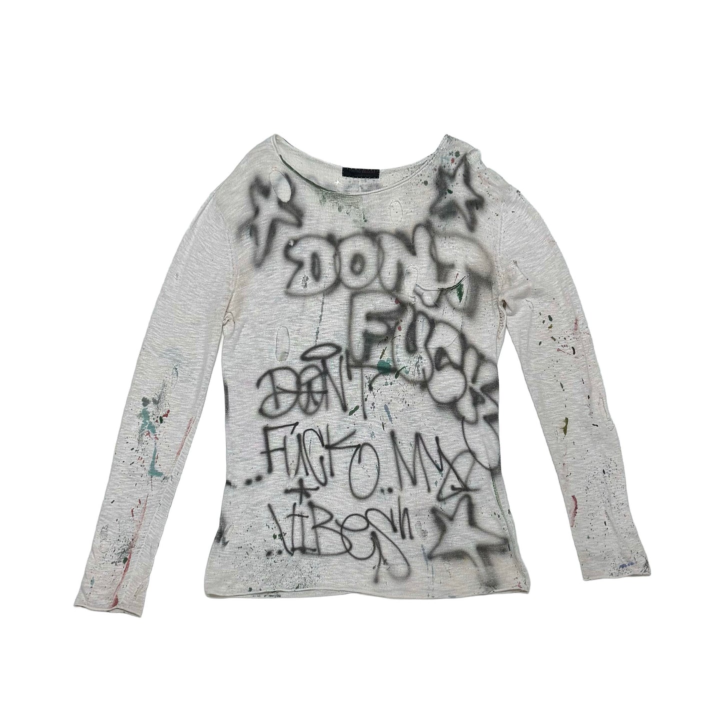 Longsleeve “don‘t fuck my vibes“