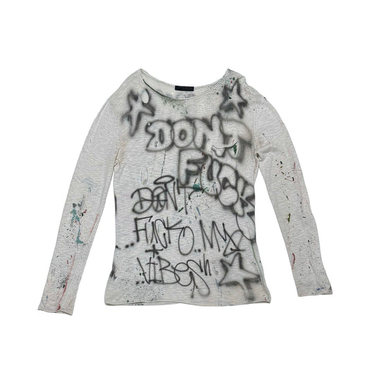 Longsleeve “don‘t fuck my vibes“