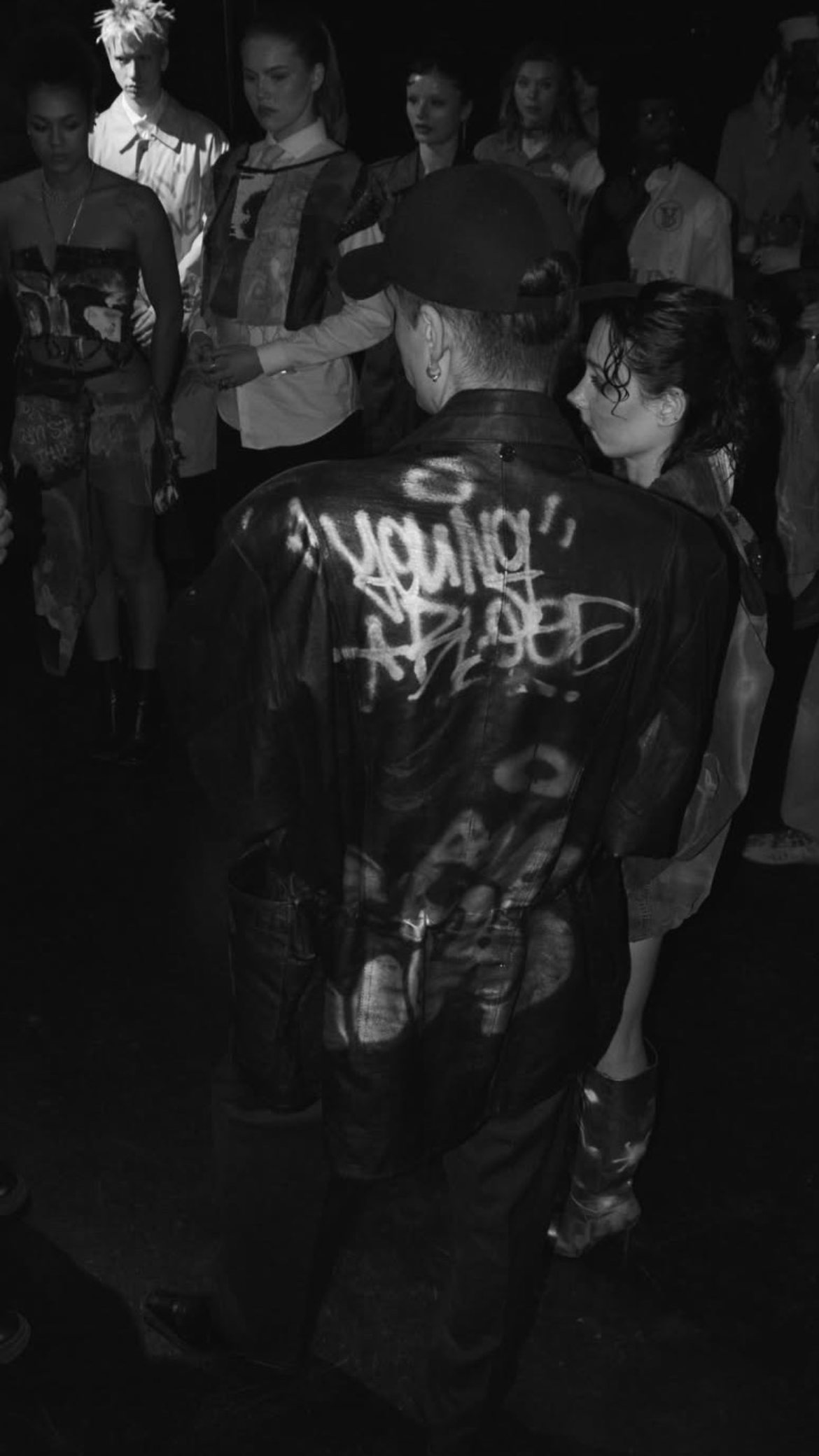 Lederjacke “$TREET DREAM$“