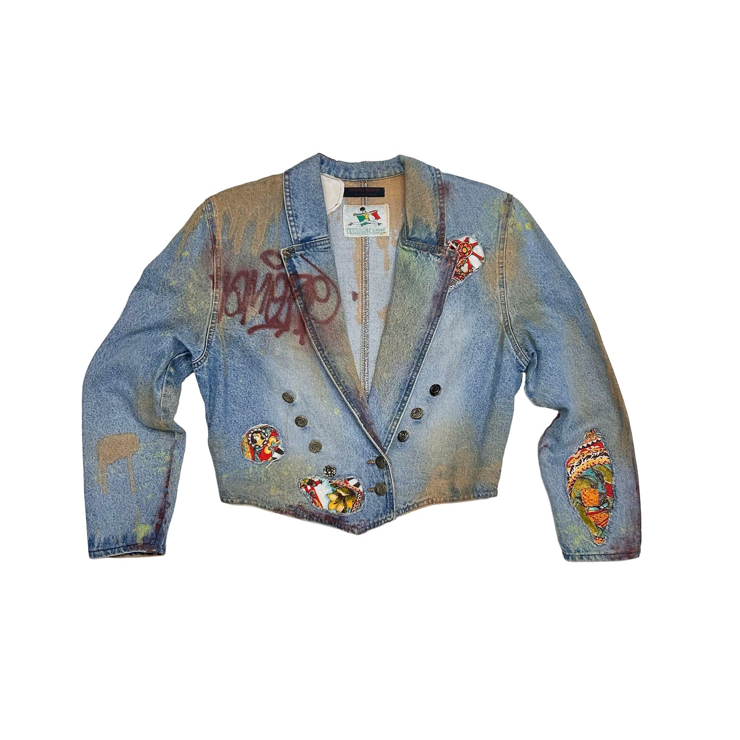 "AMORE" Jeans Jacke