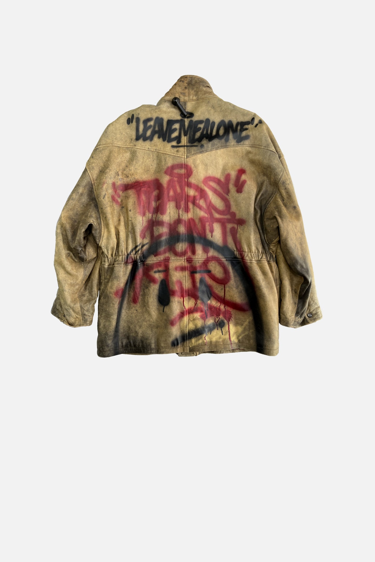 Leder Jacke "DONT FALL IN LOVE"