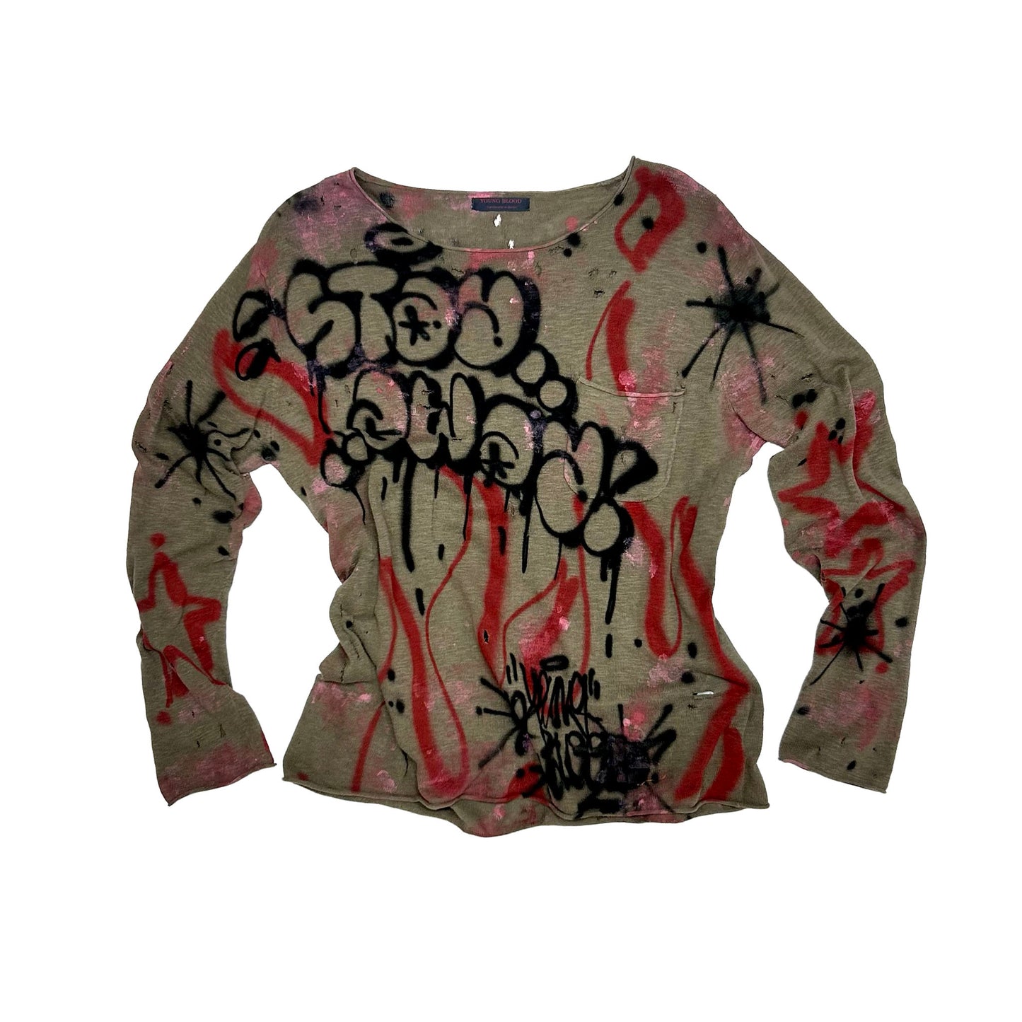 "PRETTY WHEN I CRY" Longsleeve