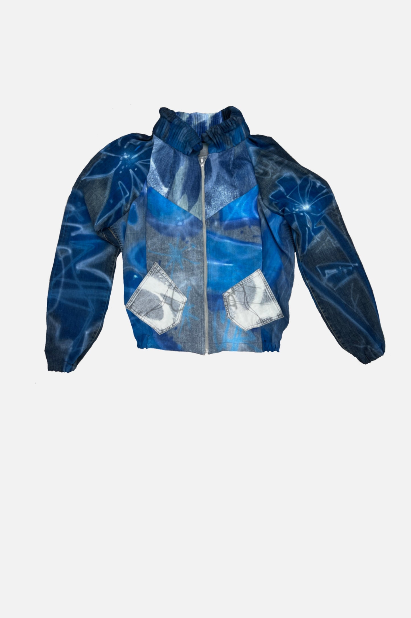 Bomber Jacke “The Blue Bomber“