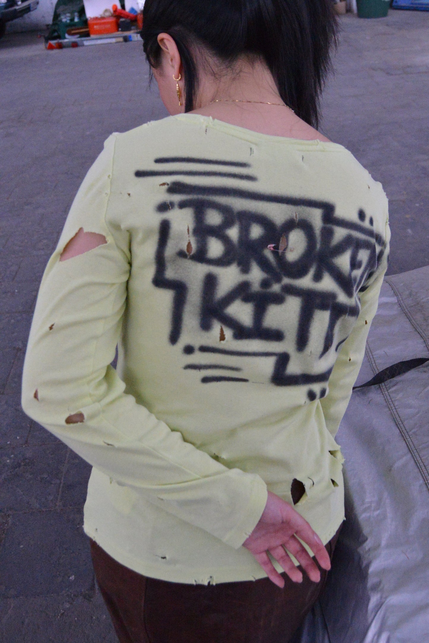 Longsleeve “BROKEN KITTY“