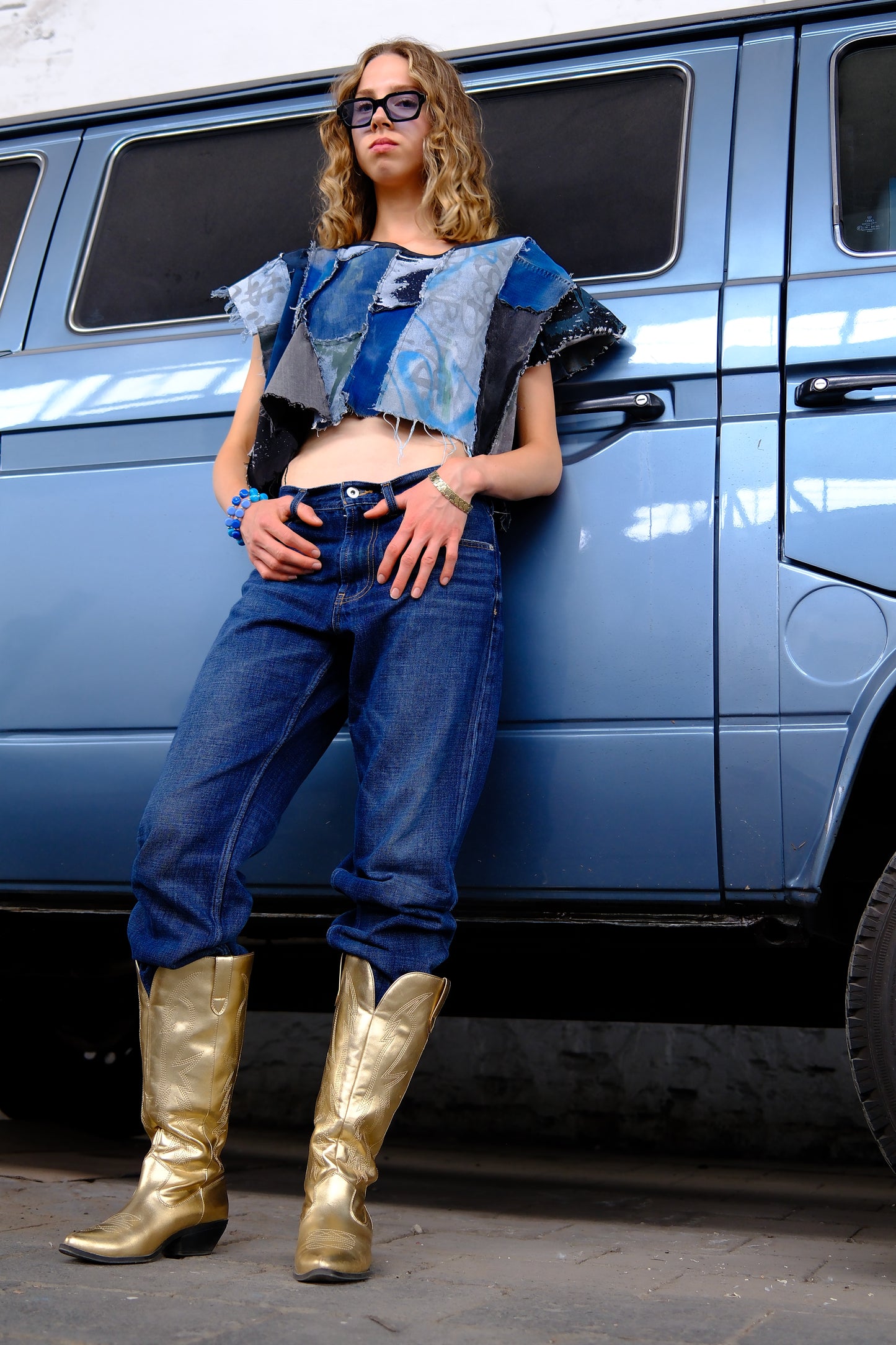 "STREET DENIM" Top